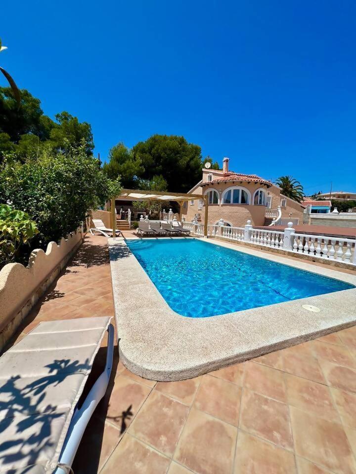 Relaxdiversion En Villa Piscina Bbq Y Cocina Ext Calp Exterior foto